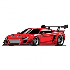 Fototapeta premium sports car