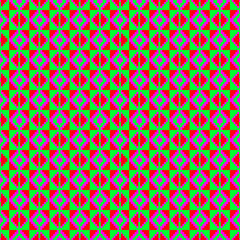 seamless geometric pattern
Hypnotic and vibrant seamless geometric pattern with a high-contrast optical illusion effect. This design, inspired by traditional ethnic textile motifs, 