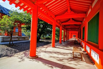 京都、三十三間堂の風景