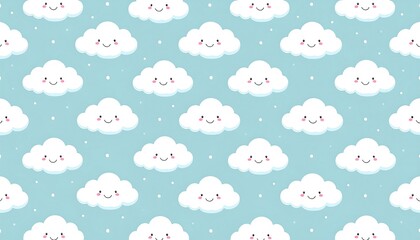 Cute cloud pattern
