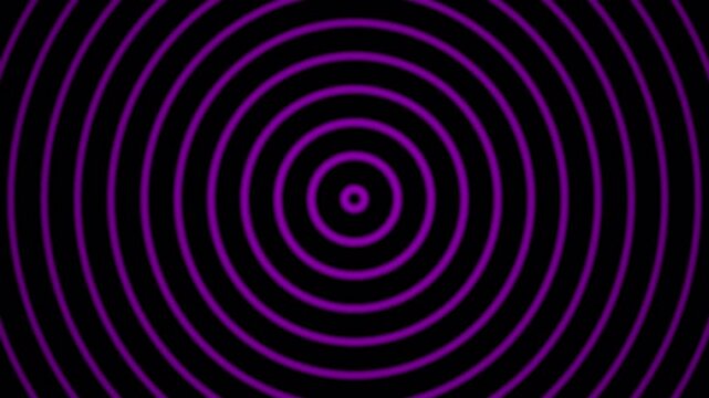Abstract image of purple concentric rings suitable for overlay backgrounds, trasparent digital art, and design projects. Perfect for creating an eyecatching visual impact.
