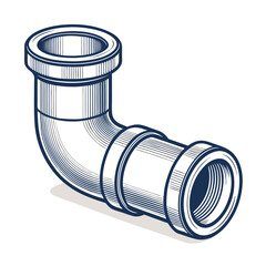 Featuring Create Bold Stroke Plastic Water Pipe Elegant Premium Digital Asset