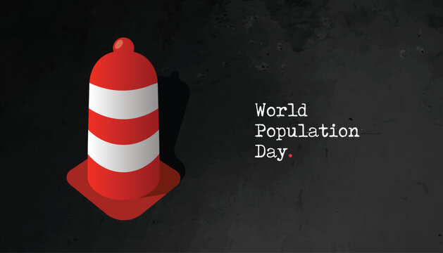 World Population Day, banner, poster, social media post, vector illustration, awareness, observance, 11th July, brochure, flyer, stop racism, humanity, equality, diversity, inclusion
