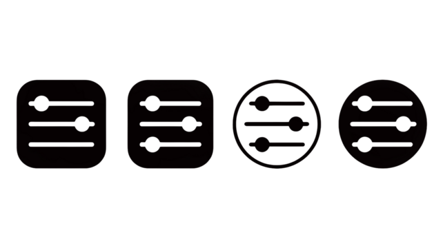Level up your project with control settings and modern adjustment sliders for easy customization