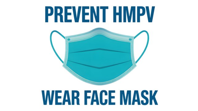 Protect yourself and others by wearing a face mask to prevent HMPV respiratory viruses