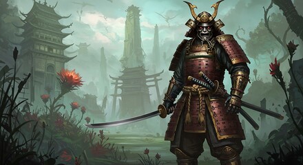 Naklejka premium Ghost of the Crimson Fields