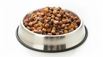 Dog Food: Dry Dog Food &ndash; Showcasing Nutrient-Dense Granules, Long Shelf Life, and Tailored Formulas for Puppies, Adult Dogs, and Senior Canines &ndash; Ideal Visuals for Pet Stores, E-Commerce Listings, and