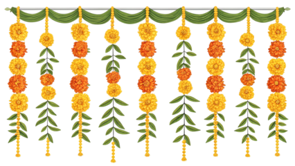 An abstract floral background with a winter tree and gold star is a festive holiday card design