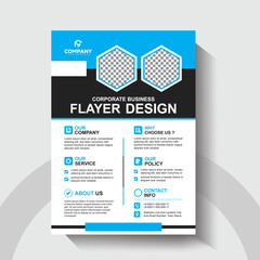 Obraz premium Modern Corporate Flyers and Brochure. Clean and Professional Editable Business Templates.