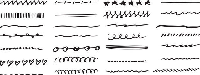 Decorative Lines, Artistic Borders, Line Art Patterns, Creative Dividers, Elegant Lines, Border Designs, Stylish Line Art, Graphic Borders, Simple Dividers, Artistic Lines, Decorative Patterns, Line W