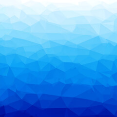 Obraz premium abstract blue background with triangles