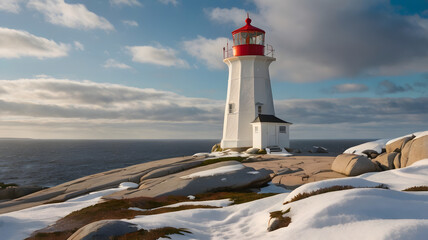 lighthouse on the coast
