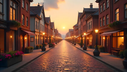 Street in the old town