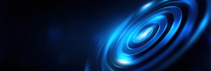 business marketing concept with decision, aim, blue
