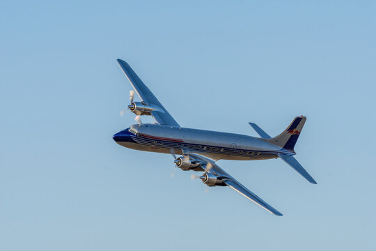 Red Bull Aerobatics team DC-6 performing at BIAS 2025