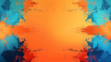 Mock-up graphique, fond abstrait coloré. 