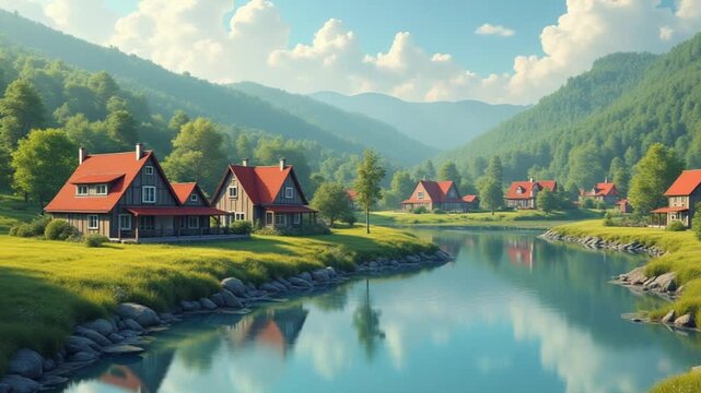 A small village