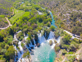 The Kravice waterfalls, originally known as the Kravica waterfalls, is one of the most beautiful...