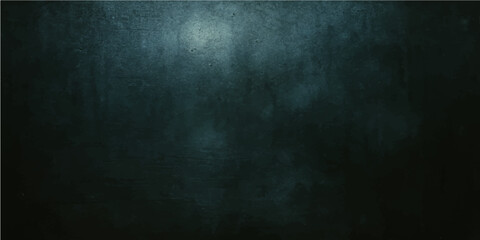 Old blank dark blue grunge blackboard textured wallpaper with a vintage chalkboard surface design