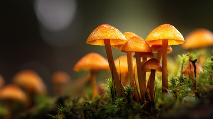 Fototapeta premium mushroom in the forest