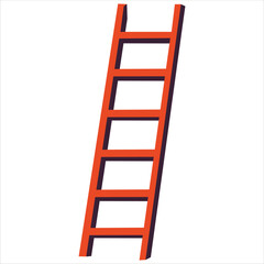Ladder Vector Flat Illustration