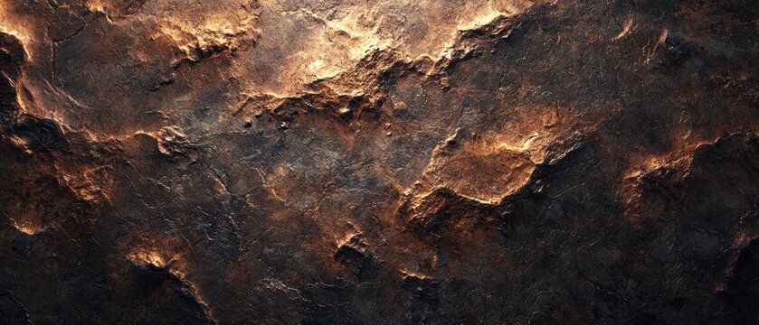 Mottled dark brown and black marbled stone texture in vertical frame