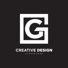 Letter G creative logo design inspirasion template.