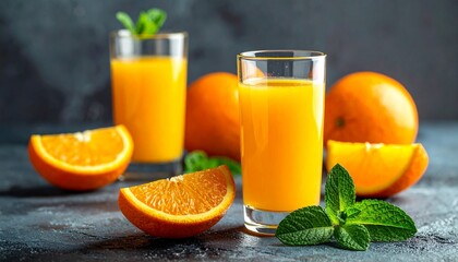 fresh orange juice