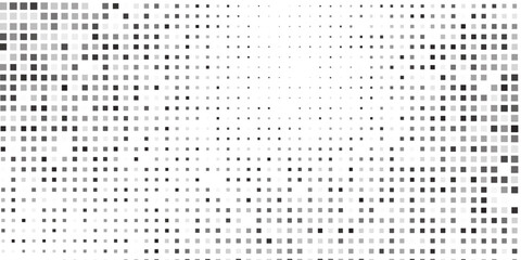 Rectangle halftone gradient texture. Vanishing polka dot illustration mesh modern abstract simple