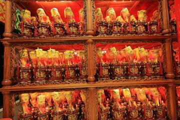 Sunfong Temple, a Centuries-old Taoist temple dedicated to the deity Nezha in Kaohsiung, Taiwan 