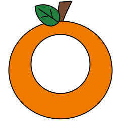 orange fruit cartoon bulletin board ideas editable name tags photo frame for first day of school back to school	
