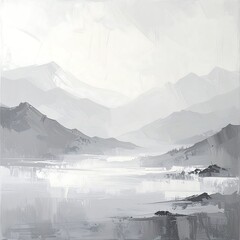 Misty mountain landscape (1)