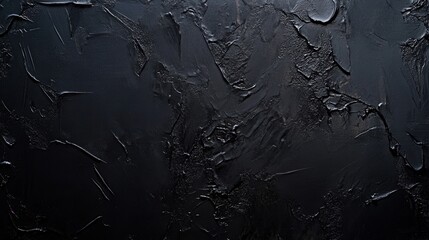 Dark textured surface in studio flat lay during daytime