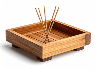 wooden incense holder