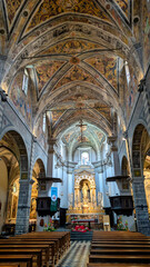 Obraz premium Bellano Chiesa dei Nazaro e Celso