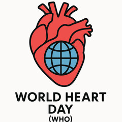 World Heart Day Awareness &ndash; Heart Health and Wellness Concept.