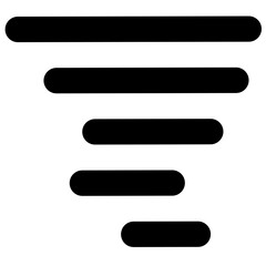 Obraz premium Dazzle line icon weather 