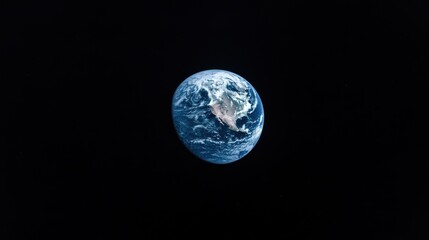 Awe-inspiring view of planet Earth from outer space
