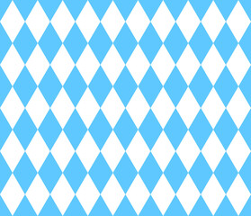 Bayerisches Rautenmuster in hellblau und wei&szlig; als Hintergrund