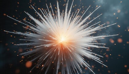 Fototapeta premium Colorful fireworks exploding in the night sky