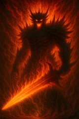 abstract fire background