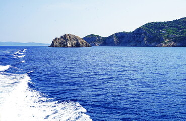 Tuscan coast near Porto Santo Stefano, Tuscany, Italy