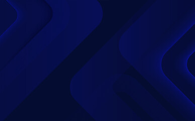 Abstract dark blue background with flowing wave lines and modern digital design