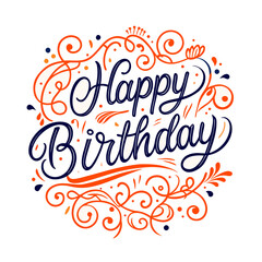 happy Birthday 2016 vector