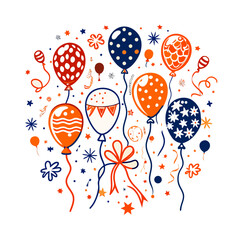colorful-balloons-and-confetti-celebration-style- Happy Birthday