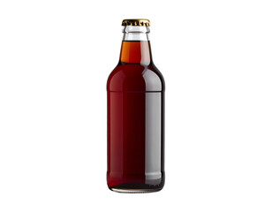 Cold Brew Coffee in Glass Bottle Without Label