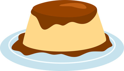 Creme Pudding Dessert, creme brulee deseert