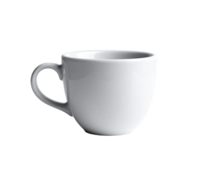 Elegant Ceramic Cup Design for Latte Presentation