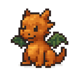 Fototapeta premium Baby Dragon Sprite