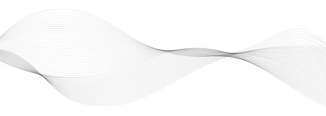 minimalist abstract background featuring wavy gray lines on a white backdrop creating a smooth and elegant pattern design for modern and creative wavey. Wavy line with flowing curves. Seamless pattern